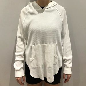 TNA WAFFLE KNIT HOODIE